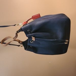 Coach bag, medium, blue